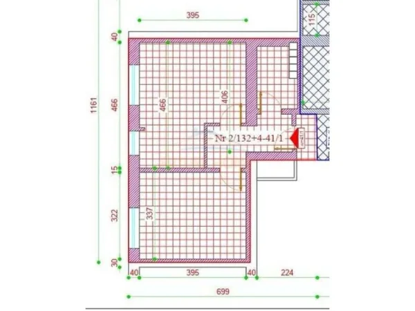 Tirane, shitet apartament 1+1 Kati 3, 45 m² 104.000 € (SELITE, PAS HOTEL DIPLOMAT)