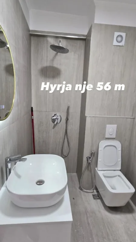 Tirane, jepet me qera apartament 1+1 Kati 7, 56 m² 117.000 € 