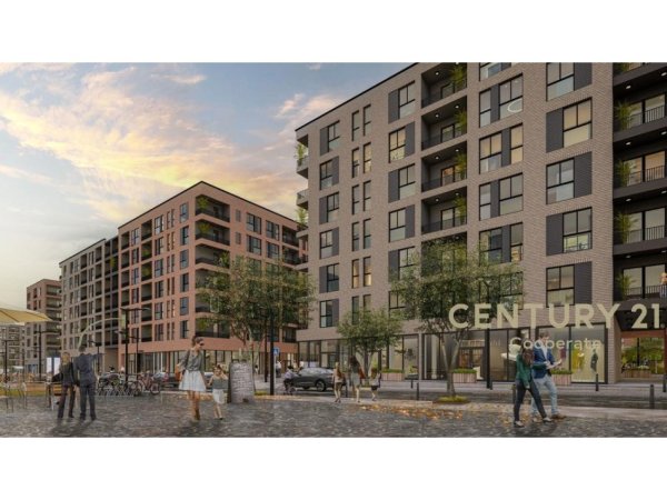 Tirane, shitet apartament 2+1 Kati 4, 100 m² 115.000 € (Ringside Residences)