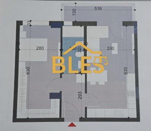 Tirane, shitet apartament 1+1+Ballkon Kati 3, 74 m² 66.600 € (Rruga Bavaria Kamez)