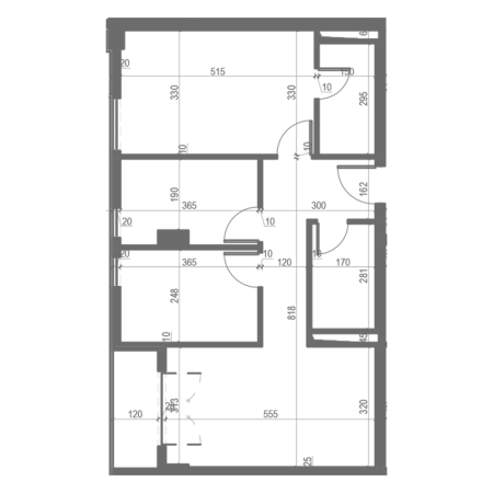Tirane, shitet apartament 3+1+Ballkon Kati 1, 100 m² 94.400 € 