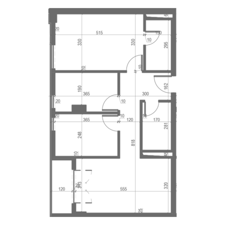 Tirane, shitet apartament 3+1+Ballkon Kati 1, 100 m² 94.400 € 