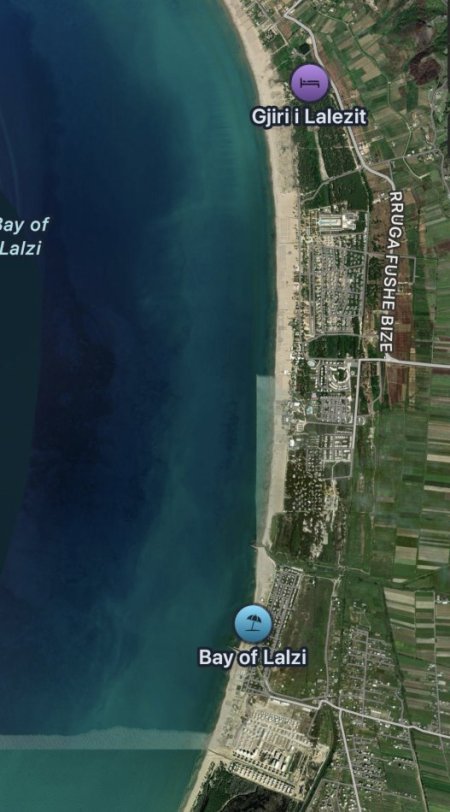 Durres, shes truall ne bregdet , 350 m² (Rruga plazh Gjiri i Lalezit)