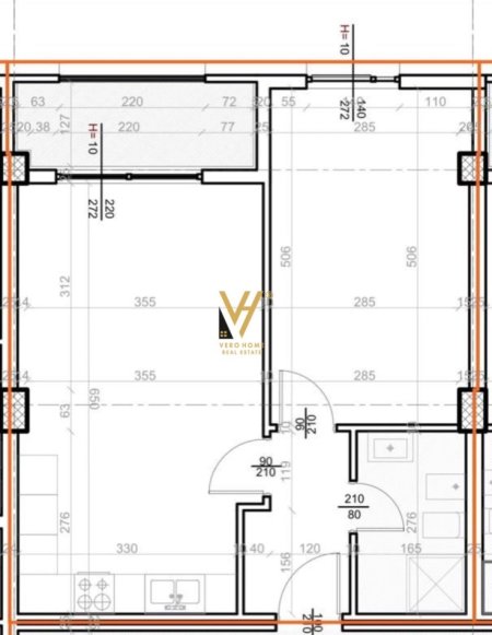 Tirane, shitet apartament 1+1+Ballkon Kati 9, 69 m² 197.000 € (SQUARE 21)
