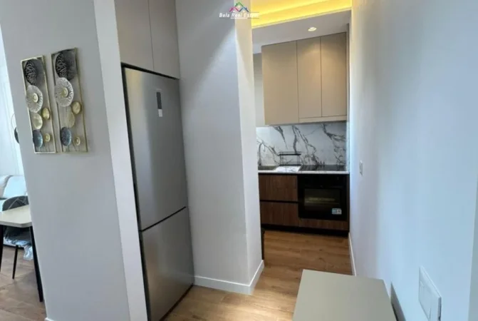 Tirane, jepet me qera apartament 1+1+Ballkon Kati 9, 70 m² 800 € (Komuna e Parisit)