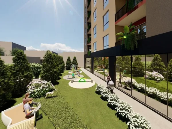 Shitet apartament 2+1 - Golden Hands, Paskuqan