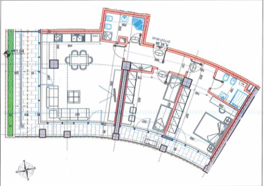 Tirane, jepet me qera zyre Kati 3, 158 m² 1.850 € 