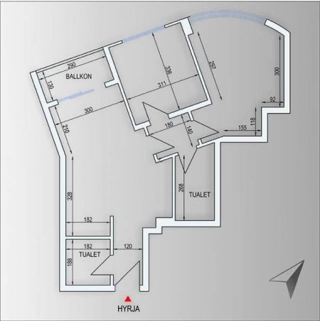 Tirane, jepet me qera zyre Kati 1, 95 m² 750 € (rruga e kosovareve)