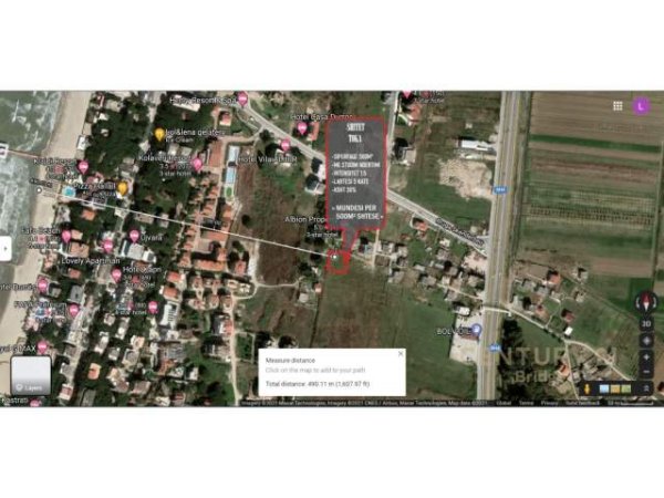 Durres, shes truall 500 m² 50.000 Euro