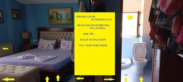 Shitet Apartament i bollshëm, 3+1 me 2-banjo, ballkon, 143m², kat 4, ndërtes 4-kate me çati, 1500 €/m², në rr. Pjetër Gurakuqi, 900m nga Materniteti Ri