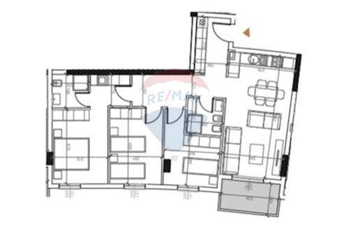 Tirane, shitet apartament 3+1+BLK Kati 2, 123 m² 184.500 Euro (TEG)