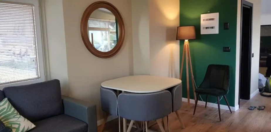 Tirane, jepet me qera apartament+verande | Penthouse 1+1+Ballkon , 60 m² 580 € (Rezidenca Kodra e Diellit 2)