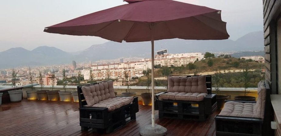 Tirane, jepet me qera apartament+verande | Penthouse 1+1+Ballkon , 60 m² 580 € (Rezidenca Kodra e Diellit 2)