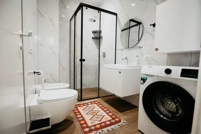 Tirane, jap me qera apartament 1+1 Kati 3, 46 m² 590 € (Bulevardi i Ri)