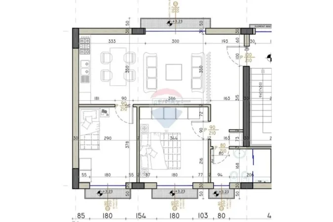 Tirane, shitet apartament 2+1 Kati 2, 84 m² 157.000 € (Rruga e Daxhit - Farkë, Tiranë)
