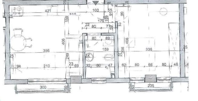Tirane, shes apartament 1+1+Ballkon Kati 3, 52 m² 123.000 € (hamdi sina)
