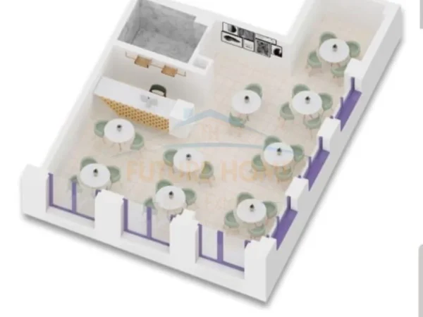 Tirane, shitet ambjent biznesi Kati 0, 91 m² 135.000 € 