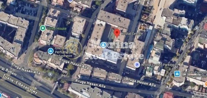 Tirane, jepet me qera apartament 1+1 Kati 3, 71 m² 450 € (Kristal Center)