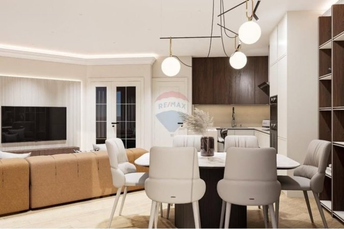 Tirane, jepet me qera apartament 2+1+Ballkon Kati 3, 125 m² 1.300 € (Liqeni i Thate)