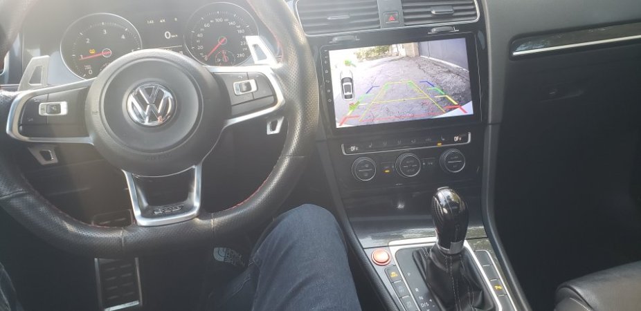 Tirane, shes makine Golf 7 GTD Nafte, e bardhë automatik Kondicioner 170 km 13.500 €
