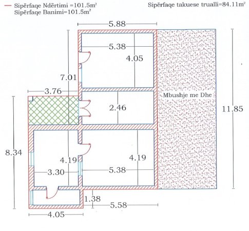 Tirane, shitet Vile 3 Katshe Kati 3, 609 m² 680.000 € 