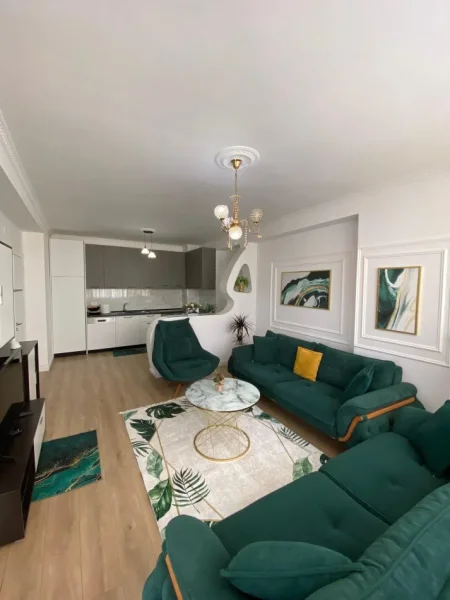 Tirane, jepet me qera apartament 1+1 Kati 9, 80 m² 550 € (ne Porcelan.)