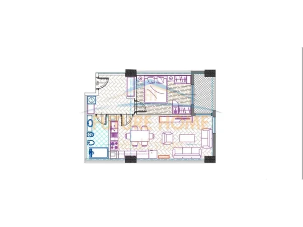Shitet Apartament 1+1, Rezidenca Urban Homes. Bulevardi i Ri