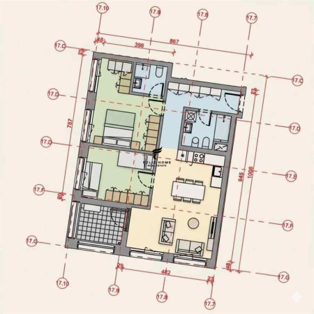 Tirane, shitet apartament 2+1 Kati 3, 99 m² 175.000 € (ALI DEMI)