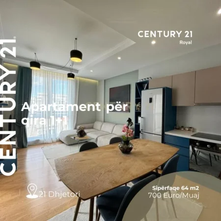 Tirane, jepet me qera apartament , 700 € (Frederik Shiroka)