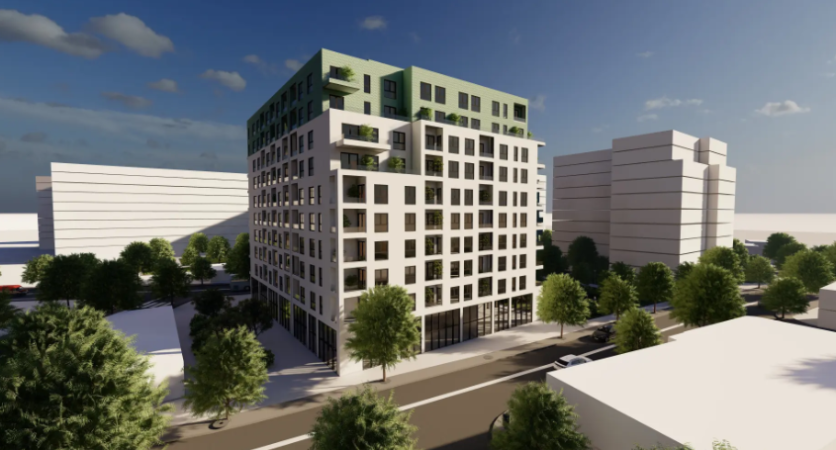 Tirane, shitet apartament 1+1+Ballkon Kati 8, 77 m² 122.150 € (Ish Parku)