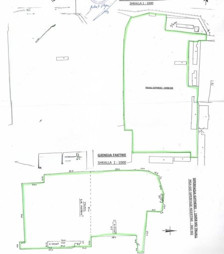 Korce, shitet truall , 15.058 m²