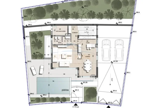 Tirane, shitet Vile , 474 m² 749.000 € (LIQENI I FARKES)