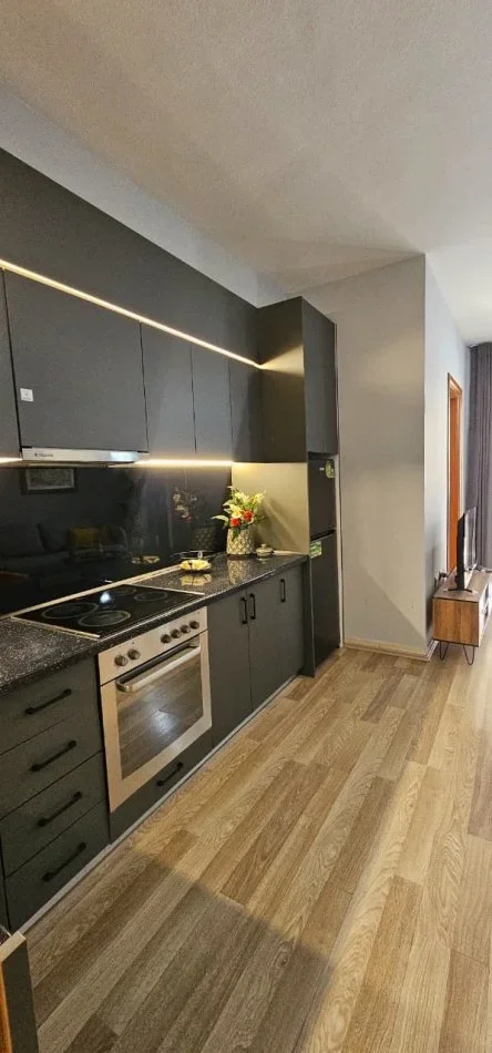 Tirane, jepet me qera apartament 1+1 Kati 4, 65 m² 700 € (Pazar i Ri)