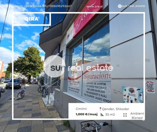 Shkoder, jepet me qera ambjent biznesi Kati 0, 35 m² 1.000 € (QENDER)