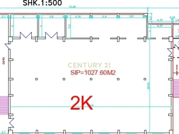 Tirane, jepet me qera ambjent biznesi Kati 1, 1.028 m² 7.000 € (Ali Demi)