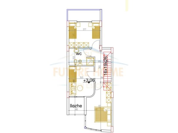Tirane, shitet apartament duplex , 161 m² 240.000 € (REZIDENCA KODRA E DIELLIT)