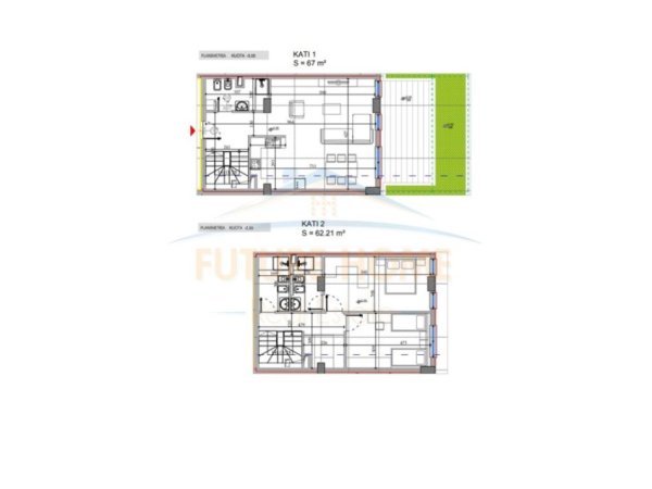 Tirane, shitet apartament duplex , 129 m² 254.000 € (KODRA E DIELLIT 1)