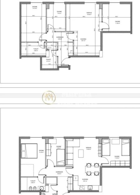 Tirane, jepet me qera ambjent biznesi Kati 8, 125 m² 600 € (Univers City)