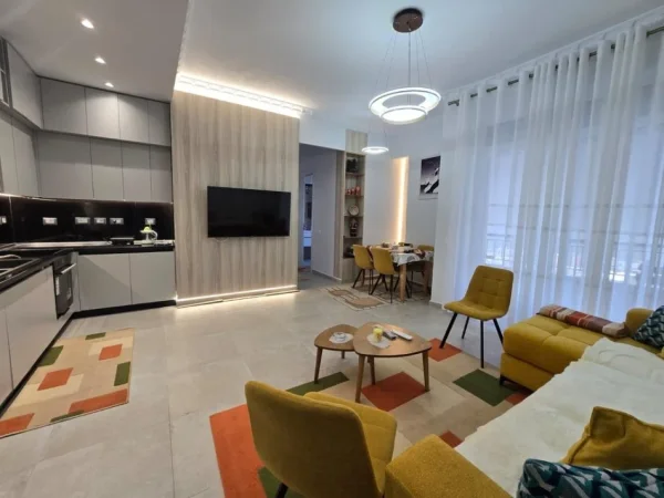 Tirane, jepet me qera apartament 2+1+Ballkon Kati 8, 109 m² 1.500 € (Rruga Mine Peza)