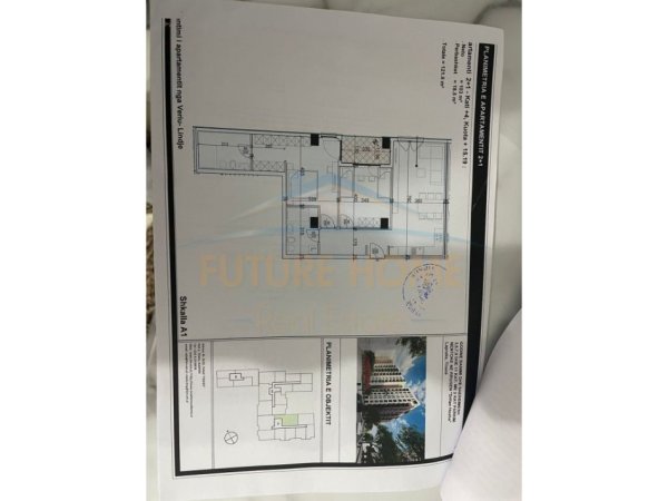 Tirane, shitet apartament Kati 4, 121 m² 177.000 € (LAPRAKE)