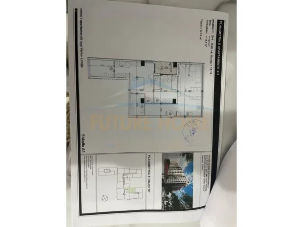 Tirane, shitet apartament Kati 4, 121 m² 177.000 € (LAPRAKE)