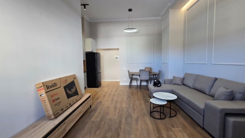Tirane, jepet me qera apartament 1+1+Ballkon Kati 0, 60 m²  (Liqeni i Thate)