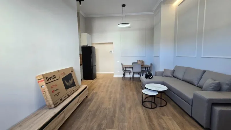 Tirane, jepet me qera apartament 1+1+Ballkon Kati 0, 60 m²  (Liqeni i Thate)