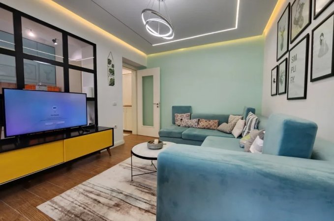 Tirane, jepet me qera apartament 1+1+Ballkon Kati 2, 65 m² 700 € (Tek 7 Xhuxhat (Rr. E Elbasanit)