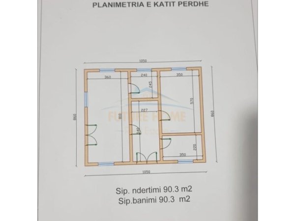 Tirane, shitet Vile , 330 m² 350.000 € (SPITALI AMERIKAN 2)