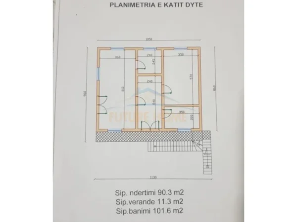 Tirane, shitet Vile , 330 m² 350.000 € (SPITALI AMERIKAN 2)