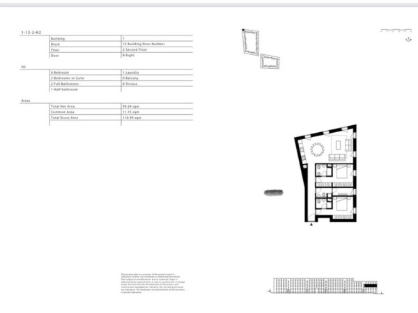 Tirane, shitet apartament 2+1+Ballkon Kati 2, 111 m² 199.782 € (Mjull-Bathore, Teg)