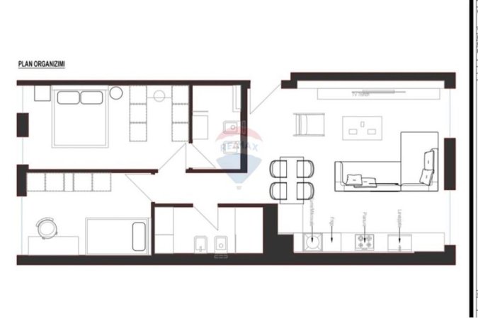 Tirane, shitet apartament 2+1 Kati 3, 108 m² 270.000 € (Kodra e Diellit 2, Tiranë)