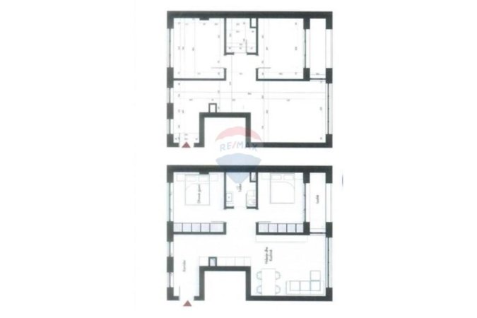 Tirane, shitet apartament 2+1 Kati 2, 107 m² 178.000 € (Ish Frigoriferi, Tiranë)