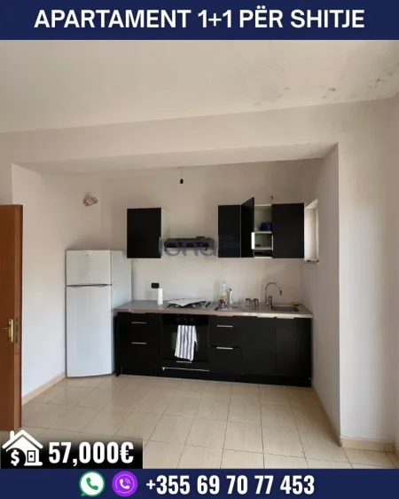 Golem, shitet apartament 1+1 Kati 4, 63 m² 57.000 € (200m Distanc nga deti)
